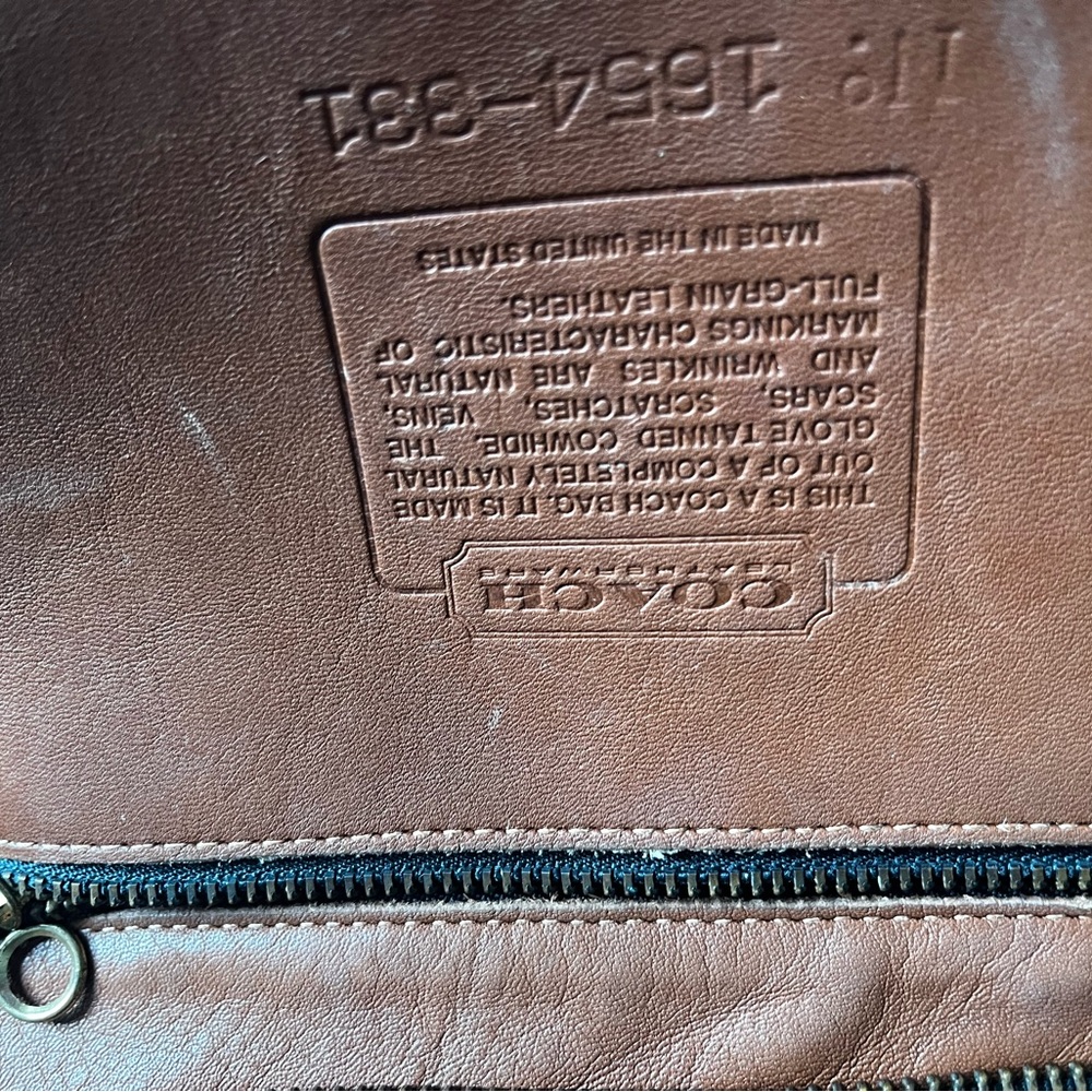 Coach Tan Leather Men's Wallet